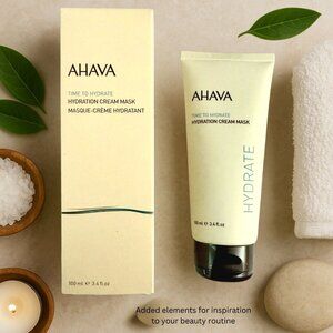 Ahava Hydration Cream Mask Dead Sea Skincare Nourishing Vegan Glow Treatment NIB